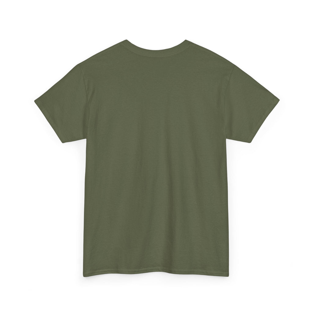 Alien Cat Chest Tee — Cute Green Space Kitty Graphic T-Shirt - Neon Rare