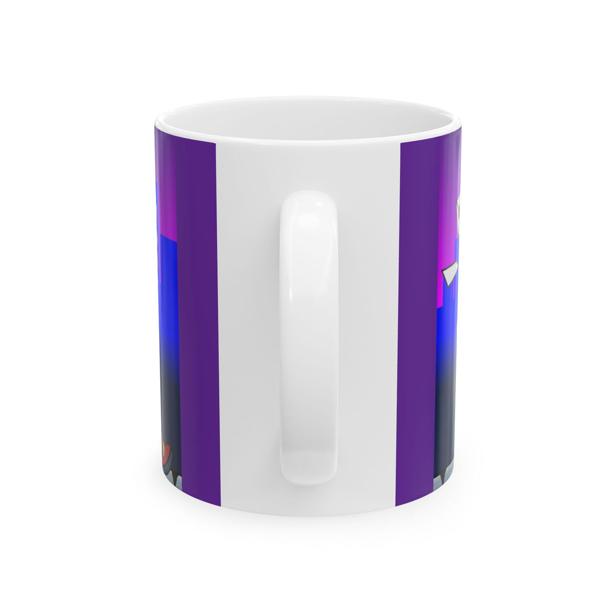 Alty the Robot Mail Delivery Ceramic Mug - Neon Rare