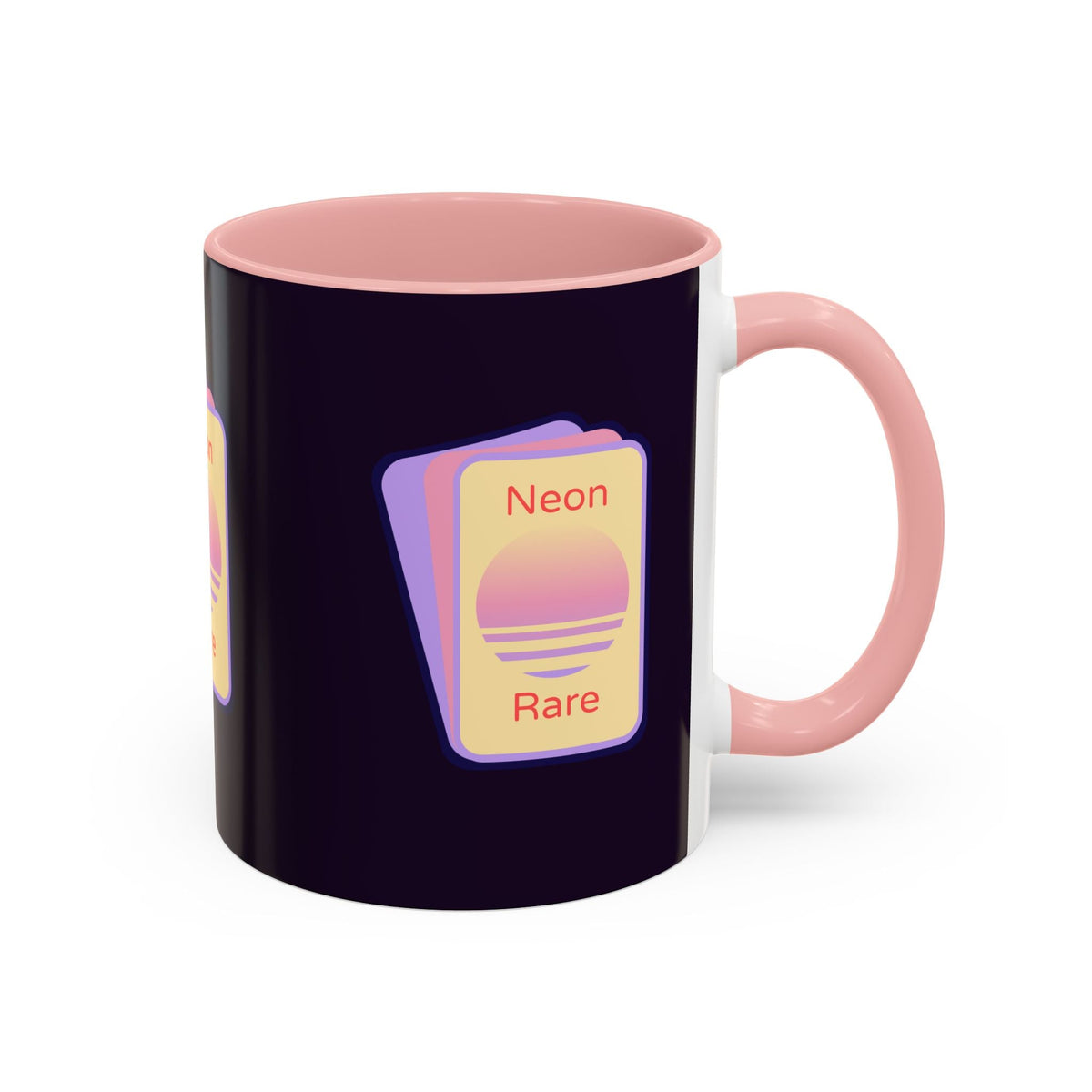 Neon Rare Retro Logo Coffee Mug - Neon Rare