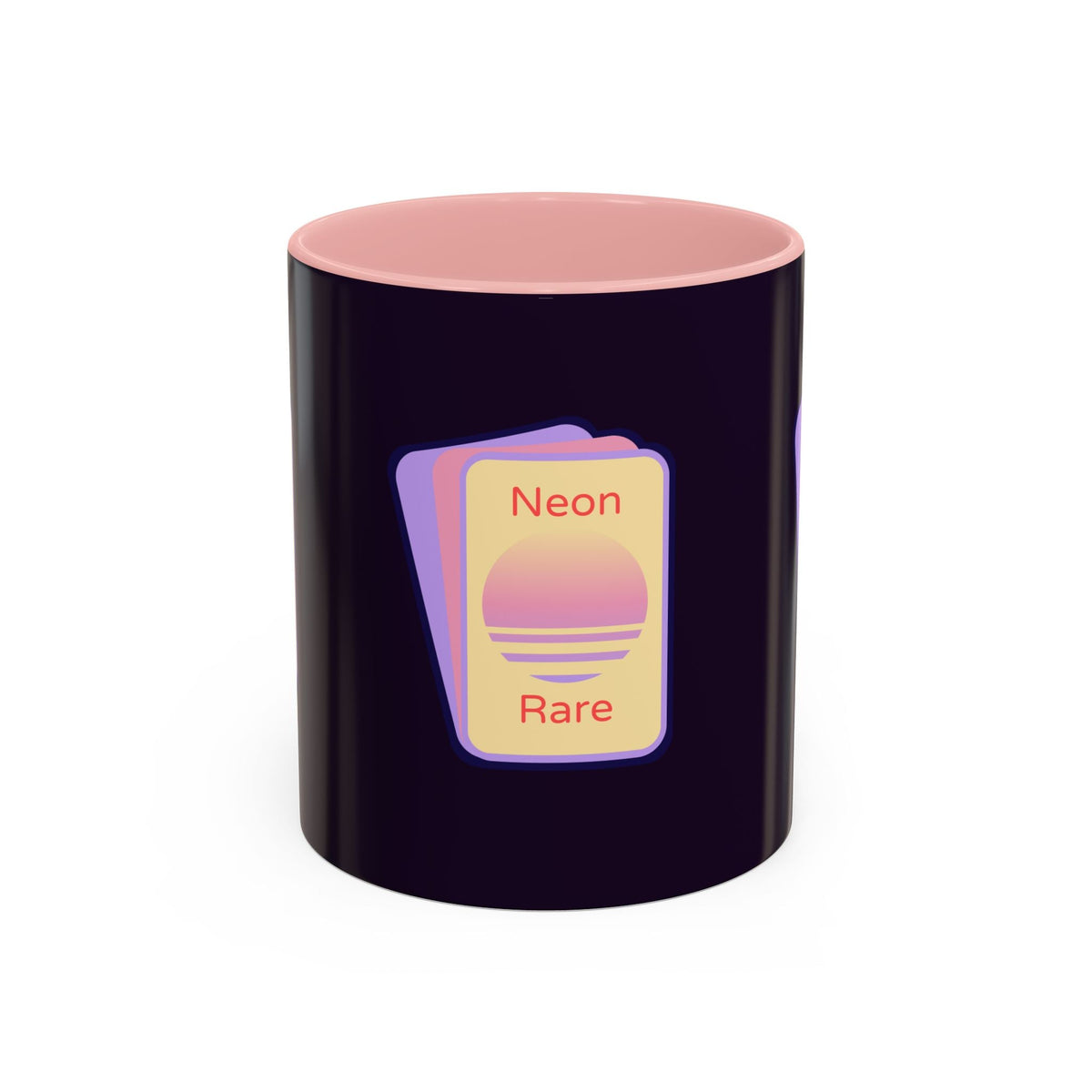 Neon Rare Retro Logo Coffee Mug - Neon Rare