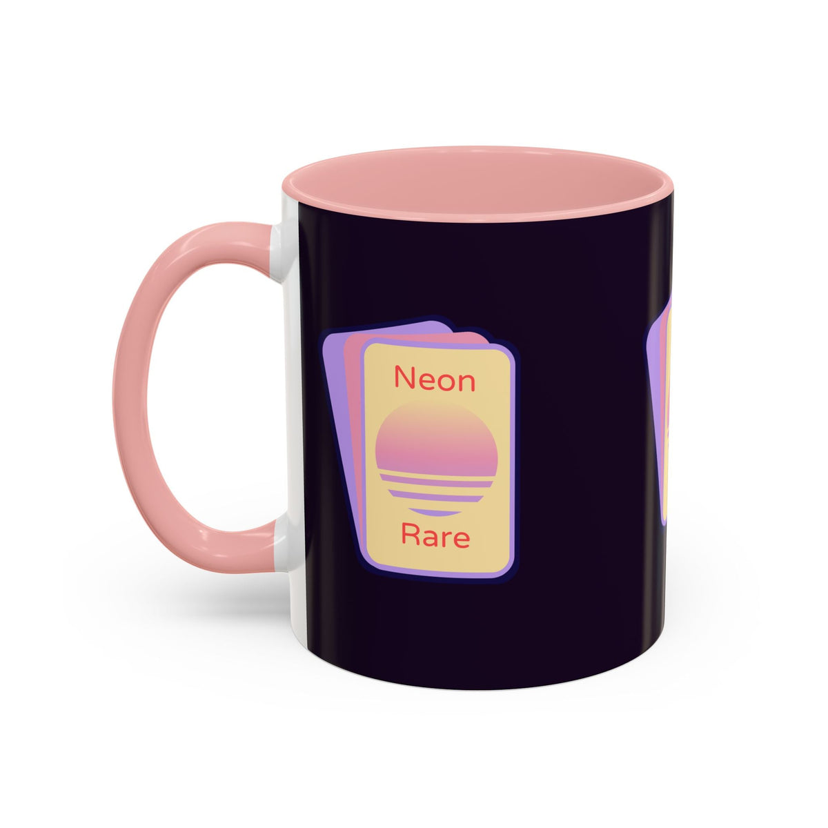 Neon Rare Retro Logo Coffee Mug - Neon Rare
